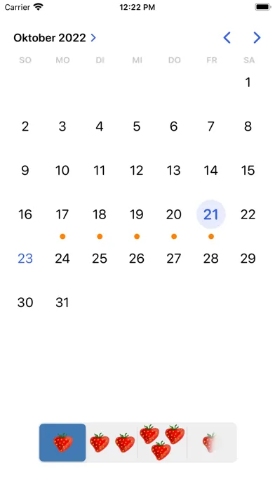 Girly Calendar应用截图