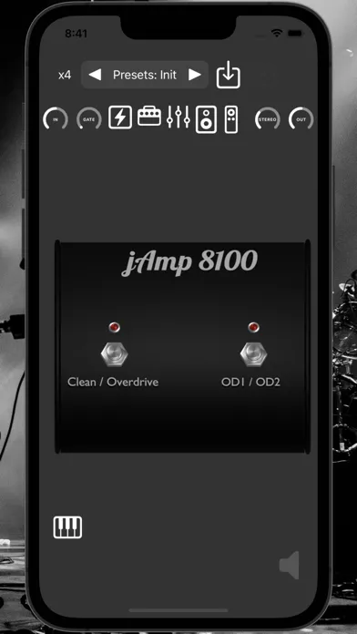 Capturas de tela do jAmp 8100