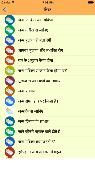 Tangkapan skrin Janamdin Ke Anusar Bhavishya
