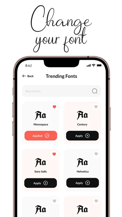 Скриншоты Font maker - Keyboard Fonts