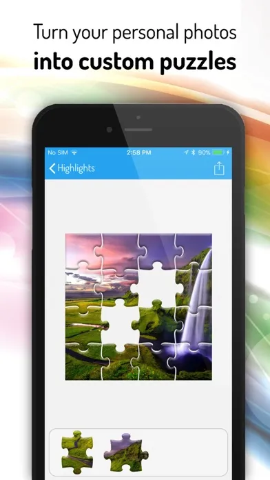 Capturas de tela do Jigsaw Puzzles: Dreamworld