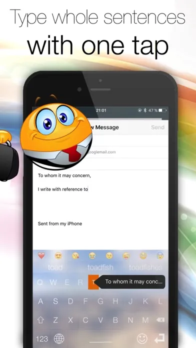 Chat Keyboard - Text and message faster!应用截图