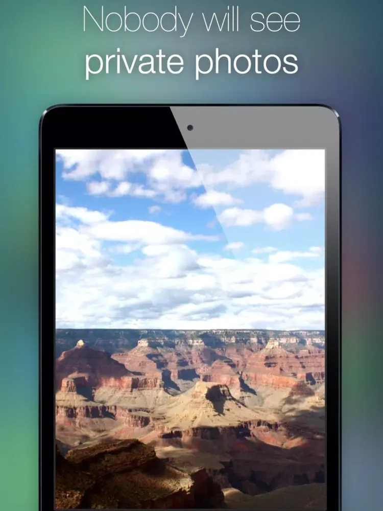 Password for WhatsApp Photos & Videos iPad  Screenshots