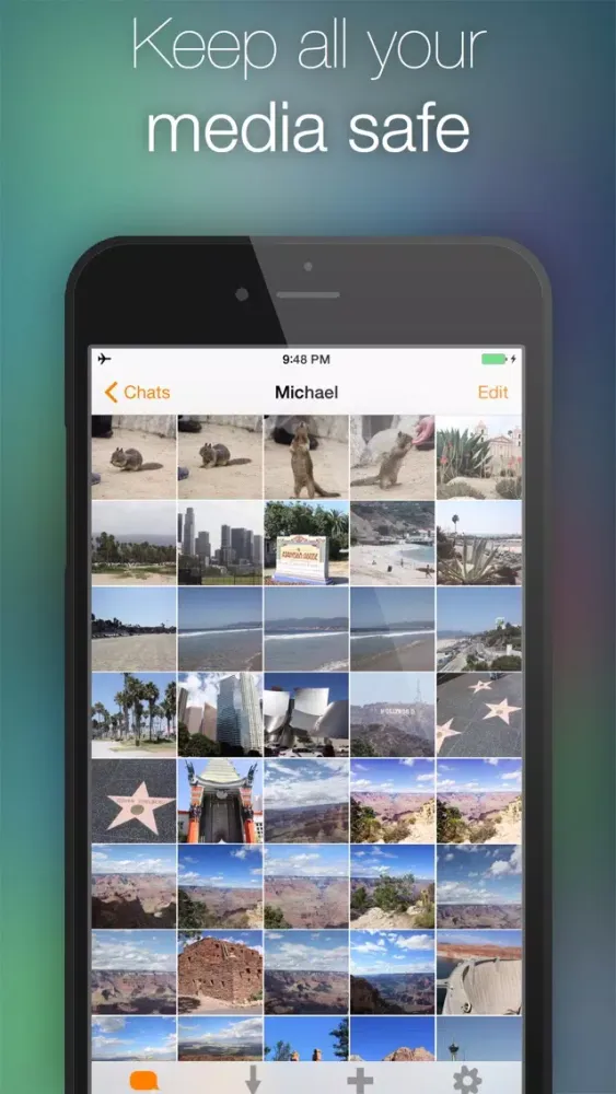 Password for WhatsApp Photos & Videos Screenshots