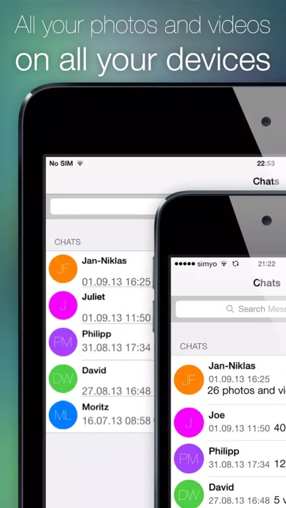 Password for WhatsApp Photos & Videos Screenshots