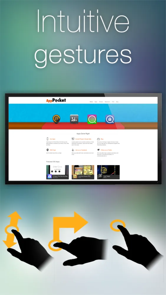 Web for Apple TV - Web Browser Ekran Görüntüleri