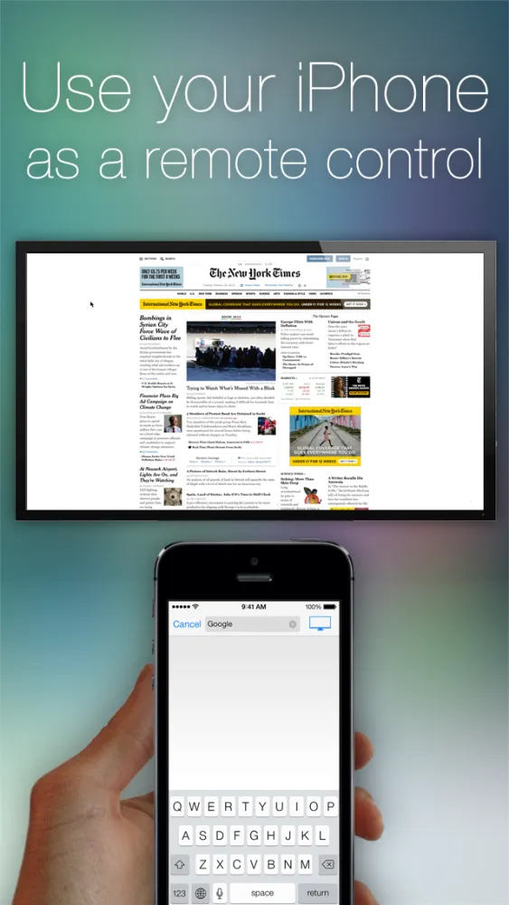 Web for Apple TV - Web Browser Ekran Görüntüleri