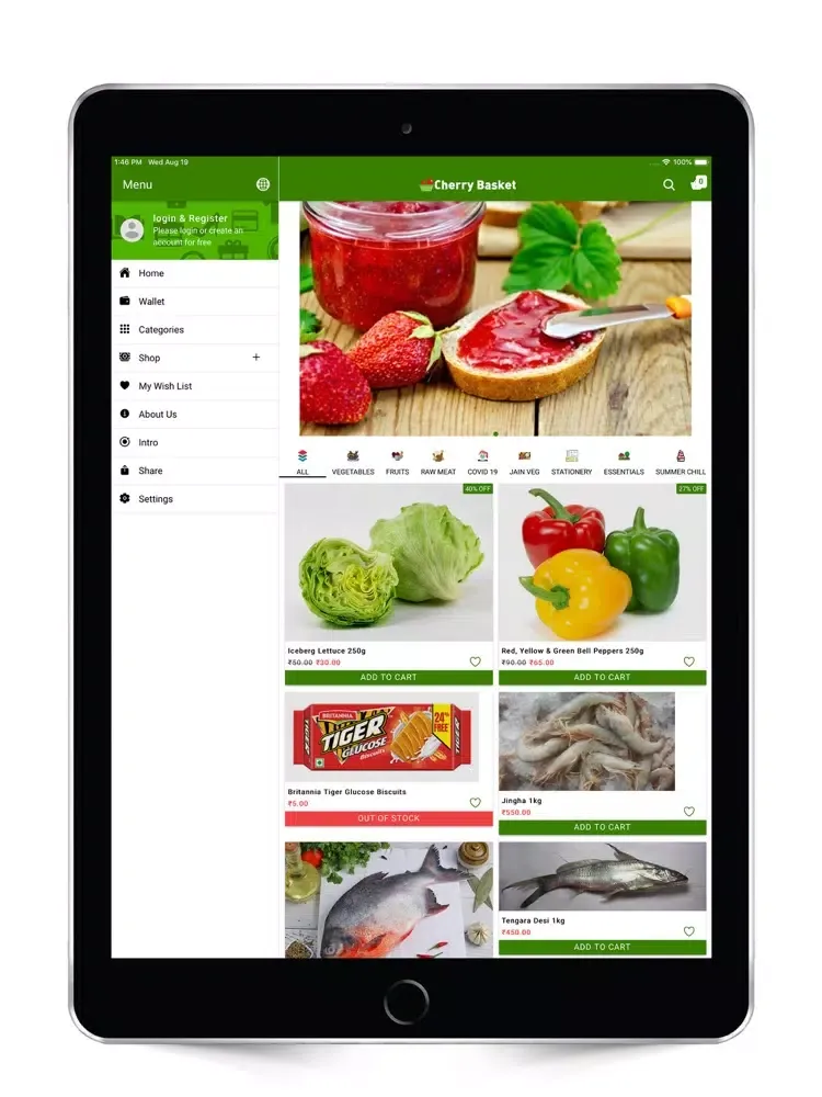 Cherry Basket for Cherrians iPad  スクリーンショット