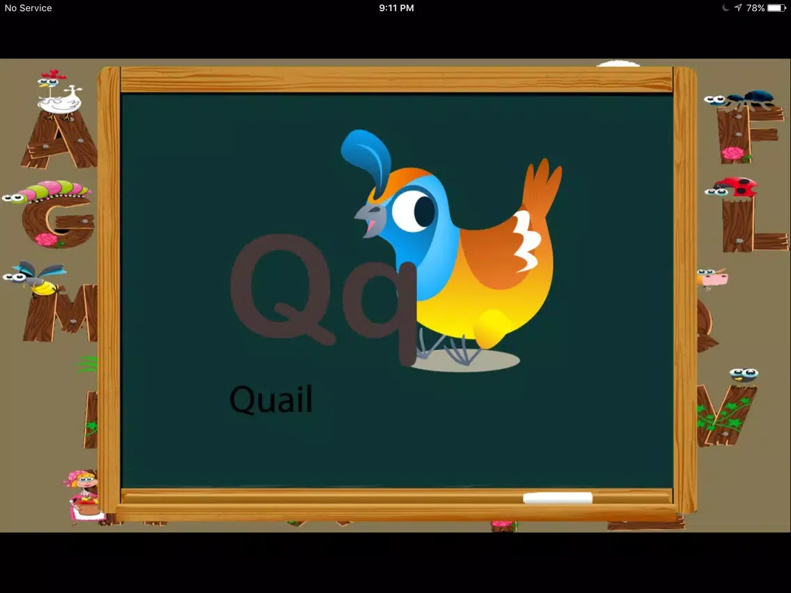 ABC Kids Alphabet Writing Animal Vocabulary iPad  Ekran Görüntüleri