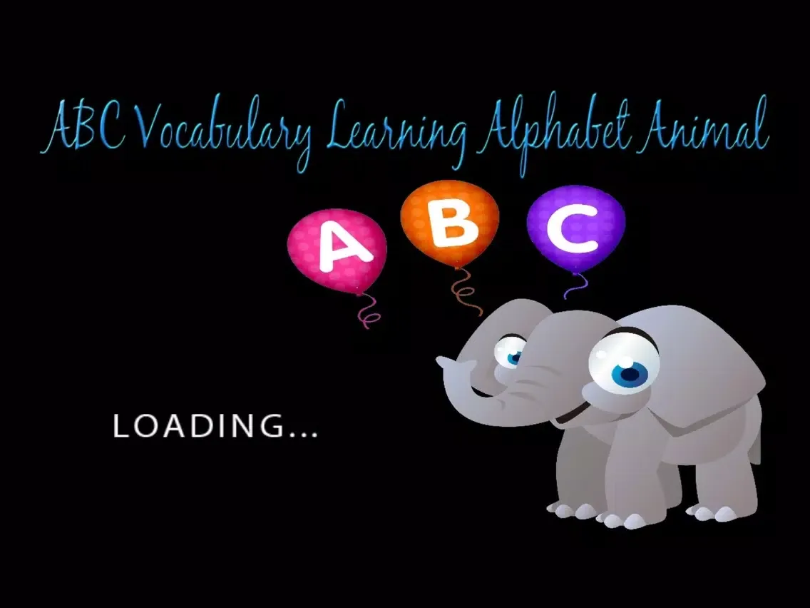 Tangkapan layar ABC Vocabulary Learning Alphabet Animal iPad 