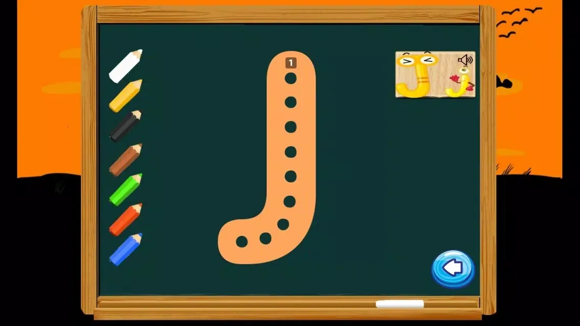 Tangkapan layar ABC Vocabulary Learning Alphabet Animal