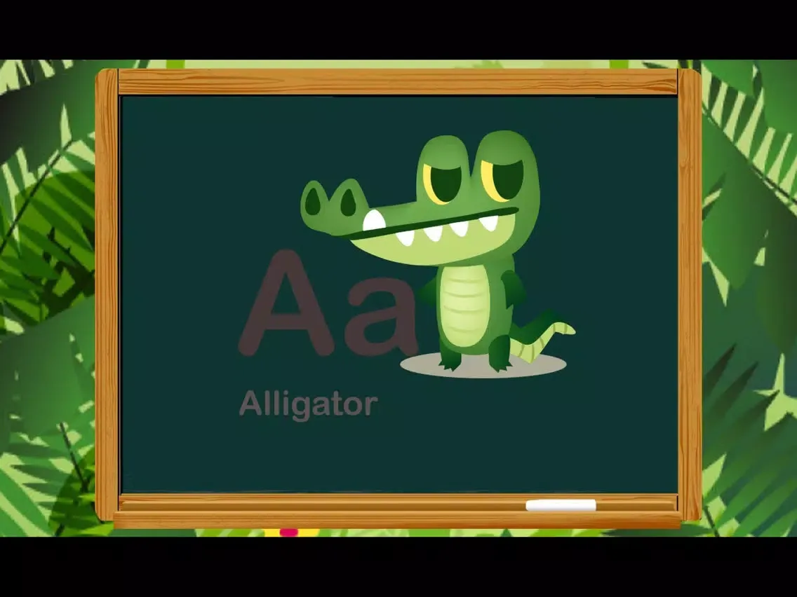 Tangkapan layar Learn ABC Animals Vocabulary Easy For Kids iPad 