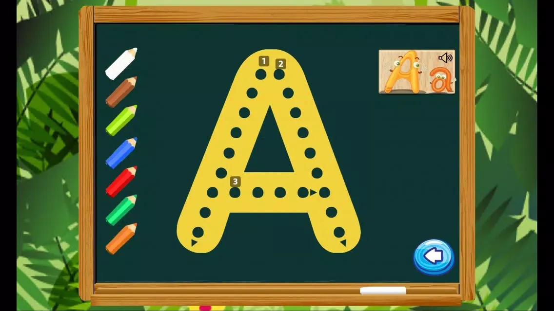Tangkapan layar Learn ABC Animals Vocabulary Easy For Kids