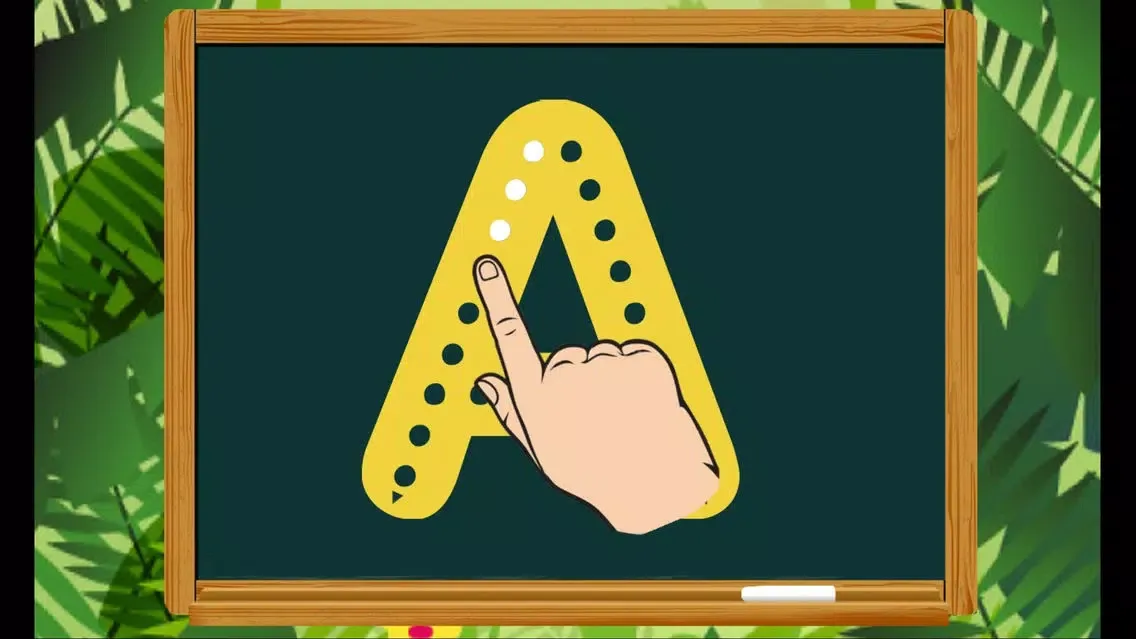 Tangkapan layar Learn ABC Animals Vocabulary Easy For Kids