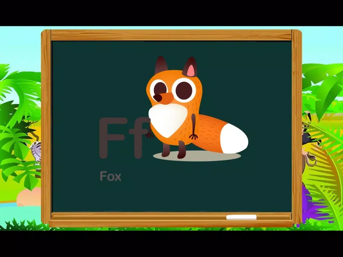 Kids ABC Vocabulary Free Game Animal Learn iPad  Screenshots