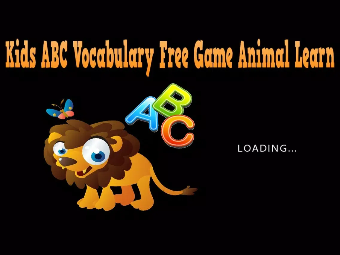 Kids ABC Vocabulary Free Game Animal Learn iPad  Screenshots
