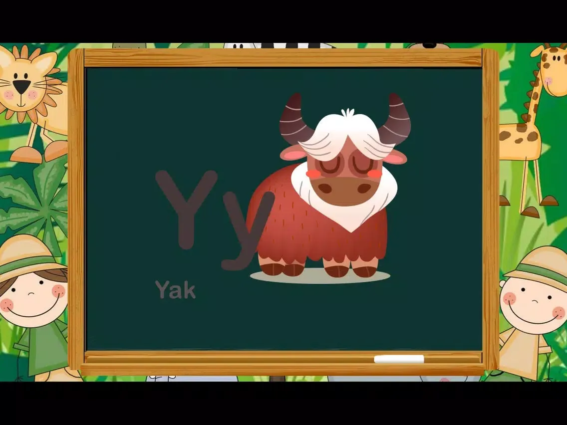 Captures d'écran de Free Game Animal ABC Alphabet Vocabulary Learning iPad 