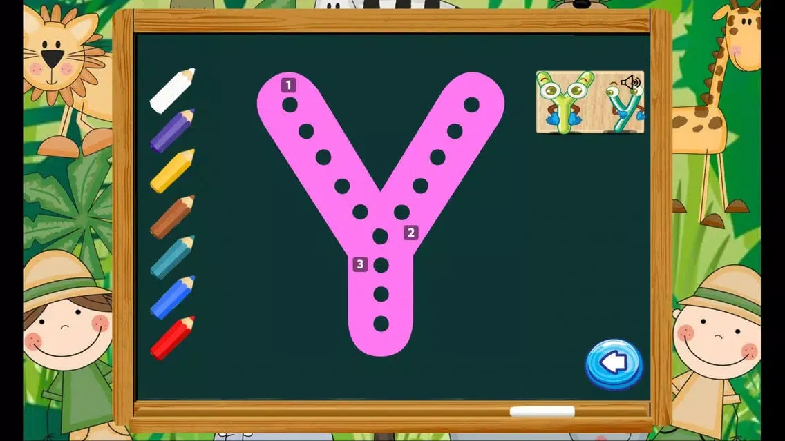 Captures d'écran de Free Game Animal ABC Alphabet Vocabulary Learning