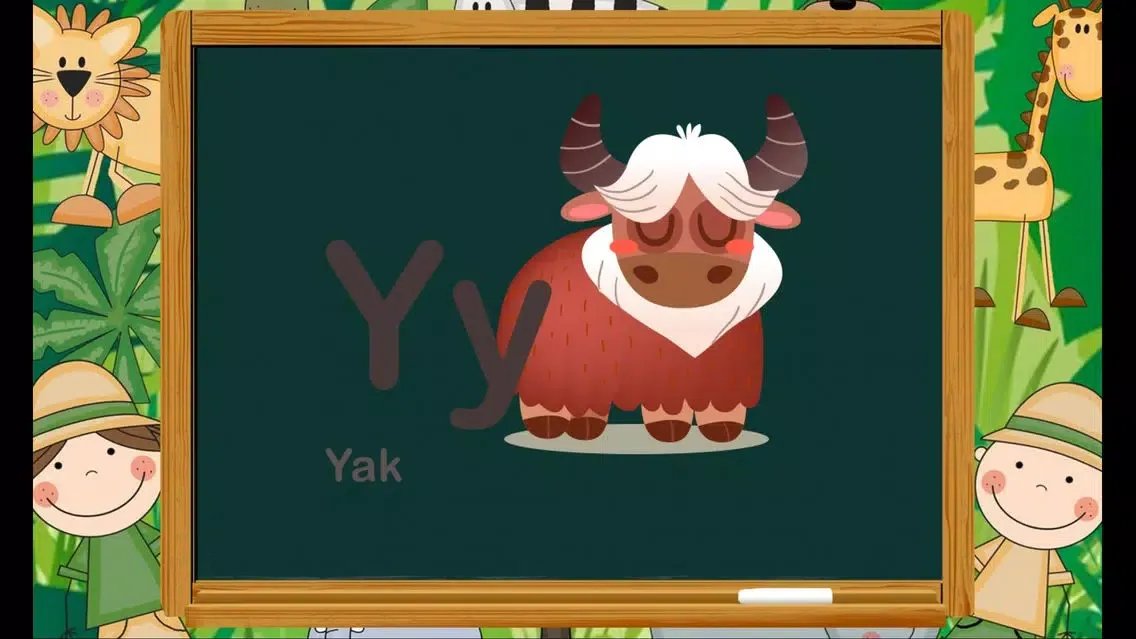 Captures d'écran de Free Game Animal ABC Alphabet Vocabulary Learning