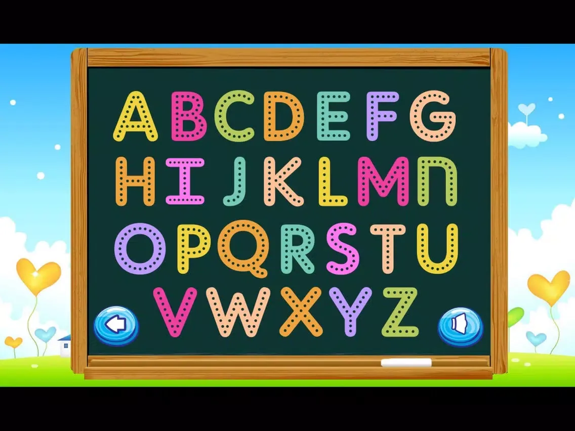 Funny Free Game Writing ABC Animal Easy For Kids iPad  Screenshots