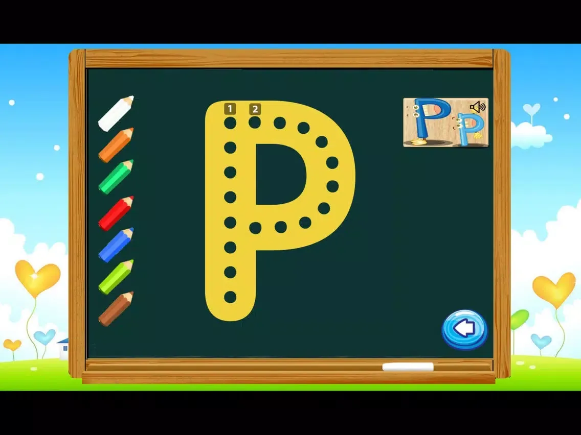 Funny Free Game Writing ABC Animal Easy For Kids iPad  Screenshots