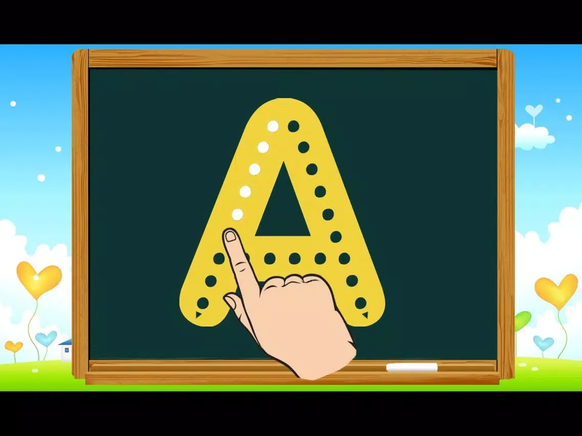 Funny Free Game Writing ABC Animal Easy For Kids iPad  Screenshots