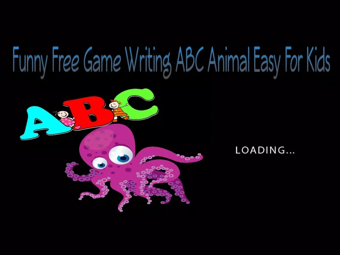 Funny Free Game Writing ABC Animal Easy For Kids iPad  Screenshots