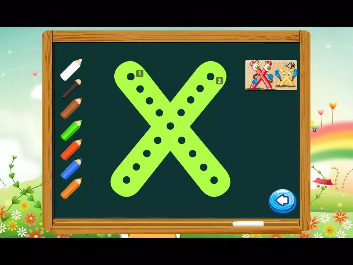 Tangkapan skrin ABC Kids Animals Writing Learning Vocabulary iPad 