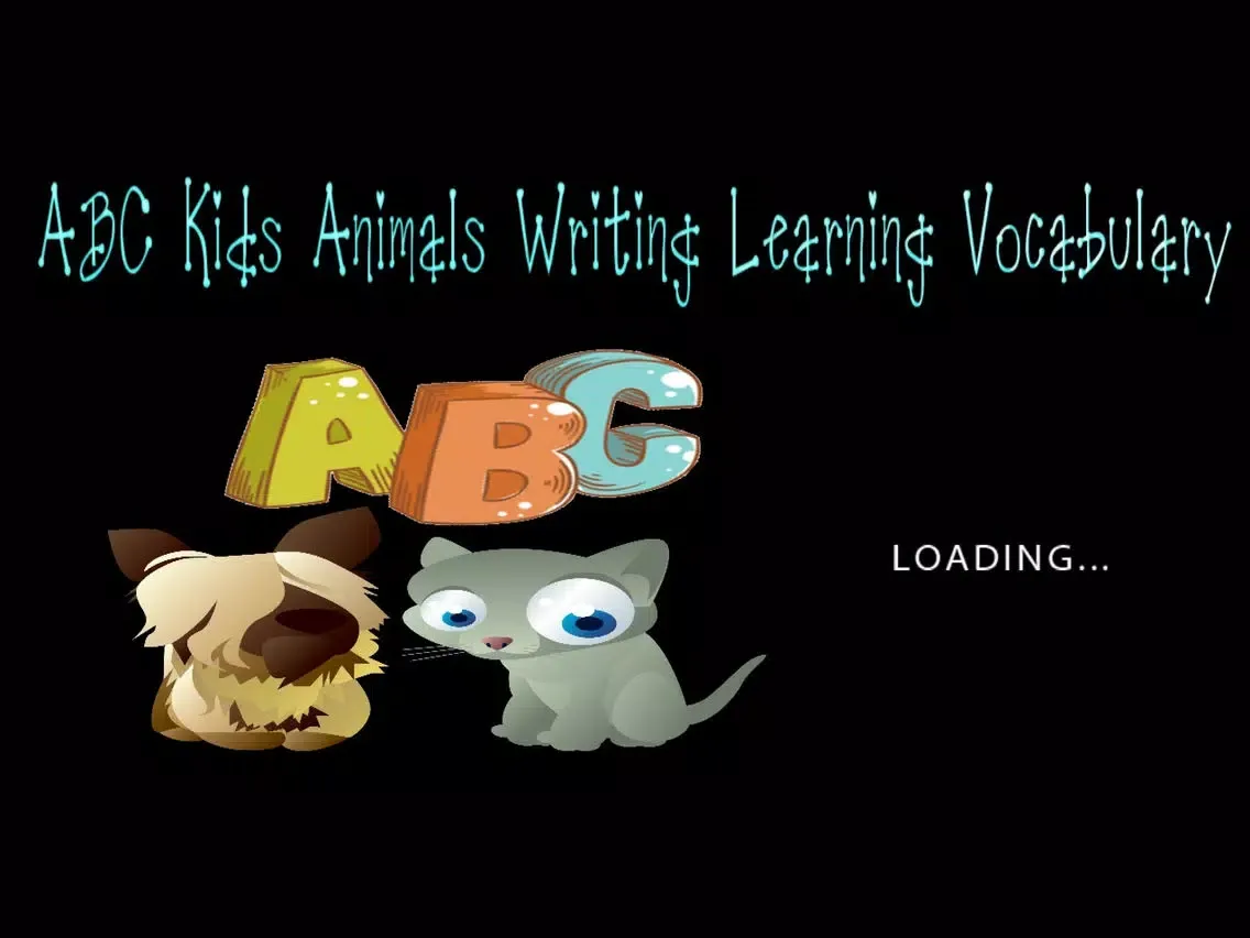 Tangkapan skrin ABC Kids Animals Writing Learning Vocabulary iPad 