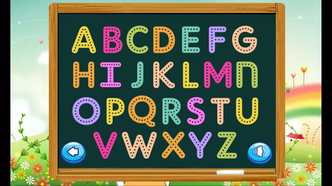 Tangkapan skrin ABC Kids Animals Writing Learning Vocabulary