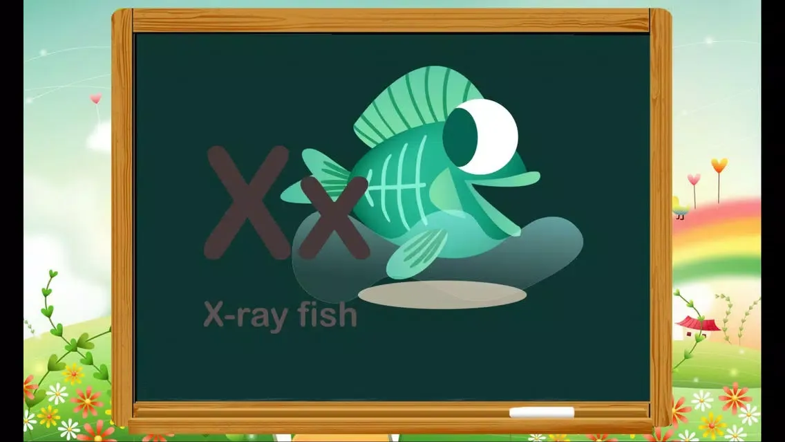 Tangkapan skrin ABC Kids Animals Writing Learning Vocabulary