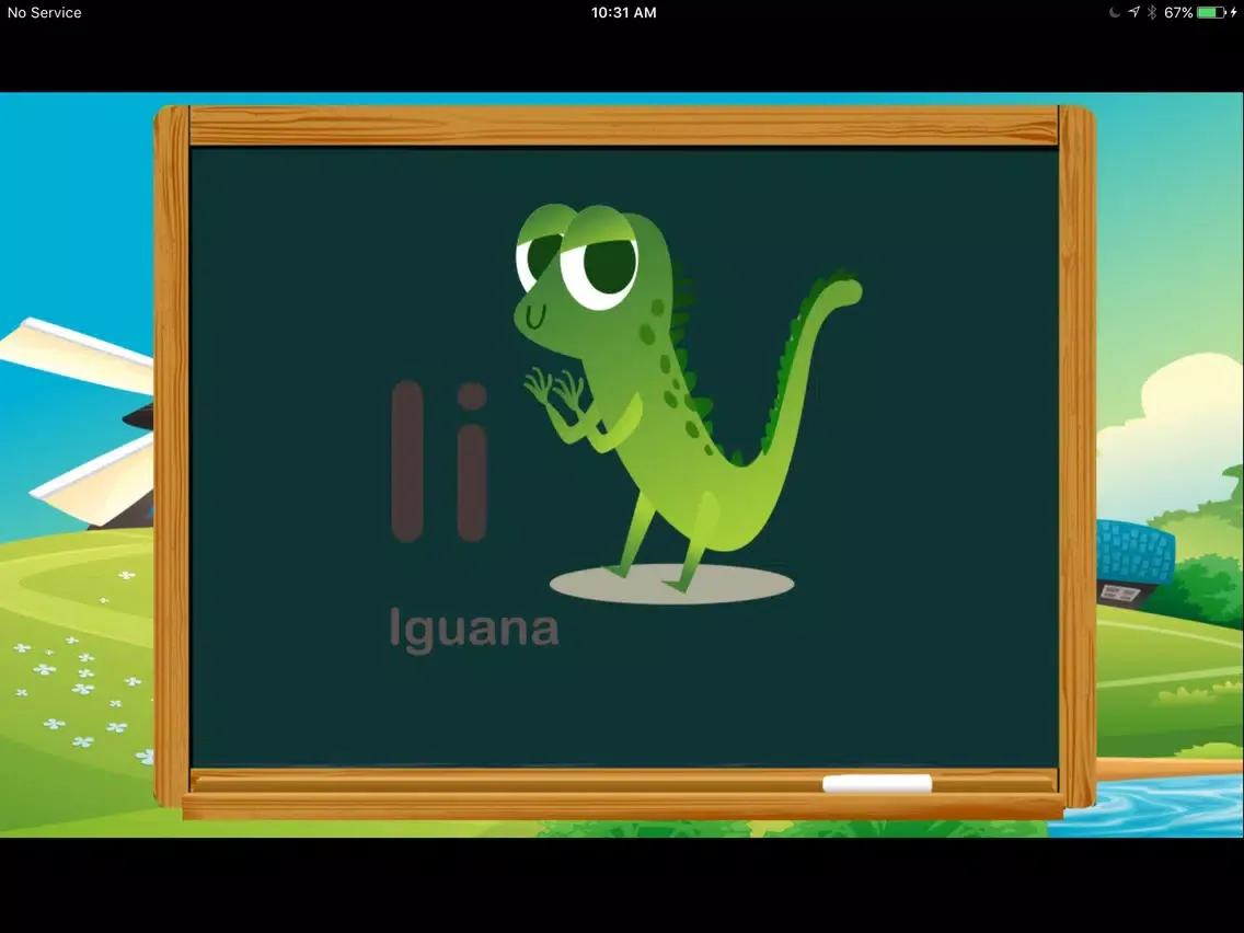 Funny Learning ABC Writing Dotted Alphabet Kids iPad  Screenshots