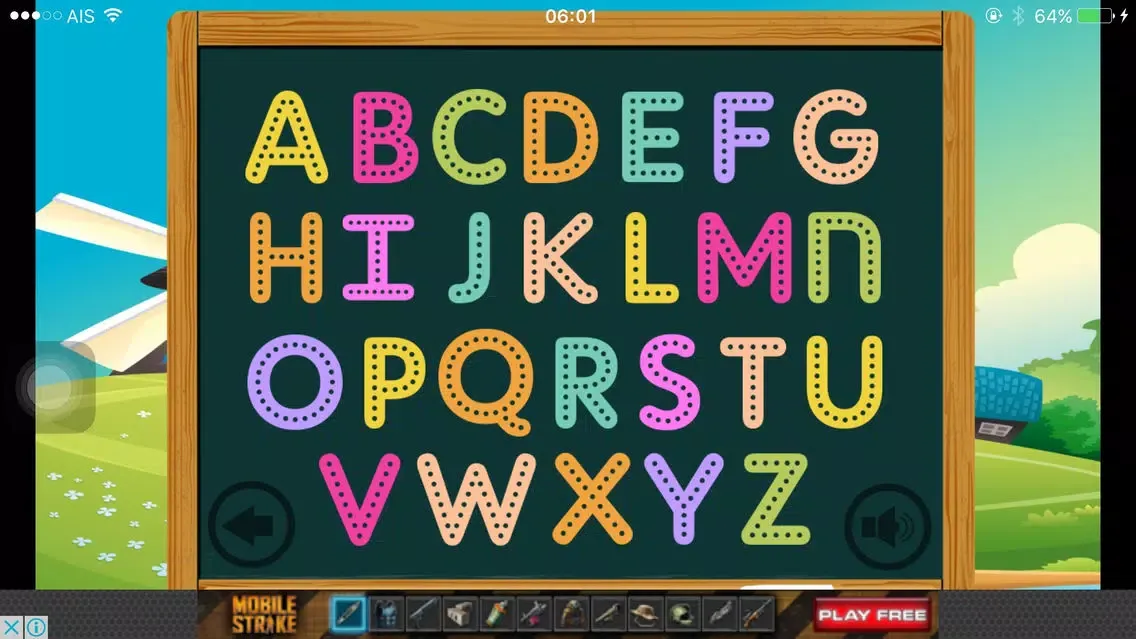 Funny Learning ABC Writing Dotted Alphabet Kids Screenshots