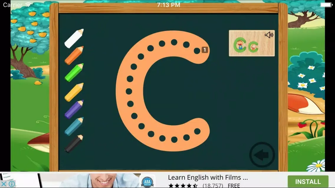 First School Word ABC Learning Zoo Alphabet Funny 스크린샷