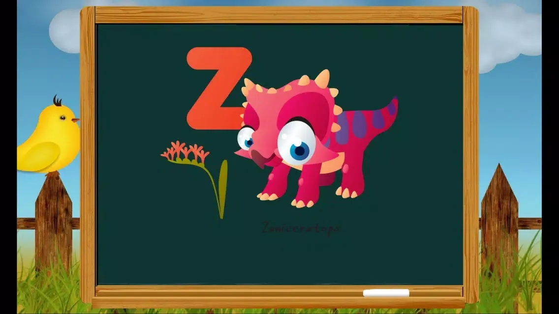 صور Game ABC Dinosaurs Easy Reading Writing