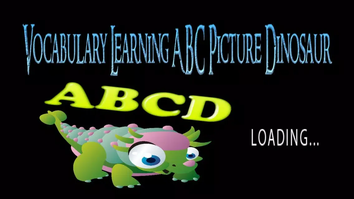 صور Vocabulary Learning ABC Picture Dinosaur