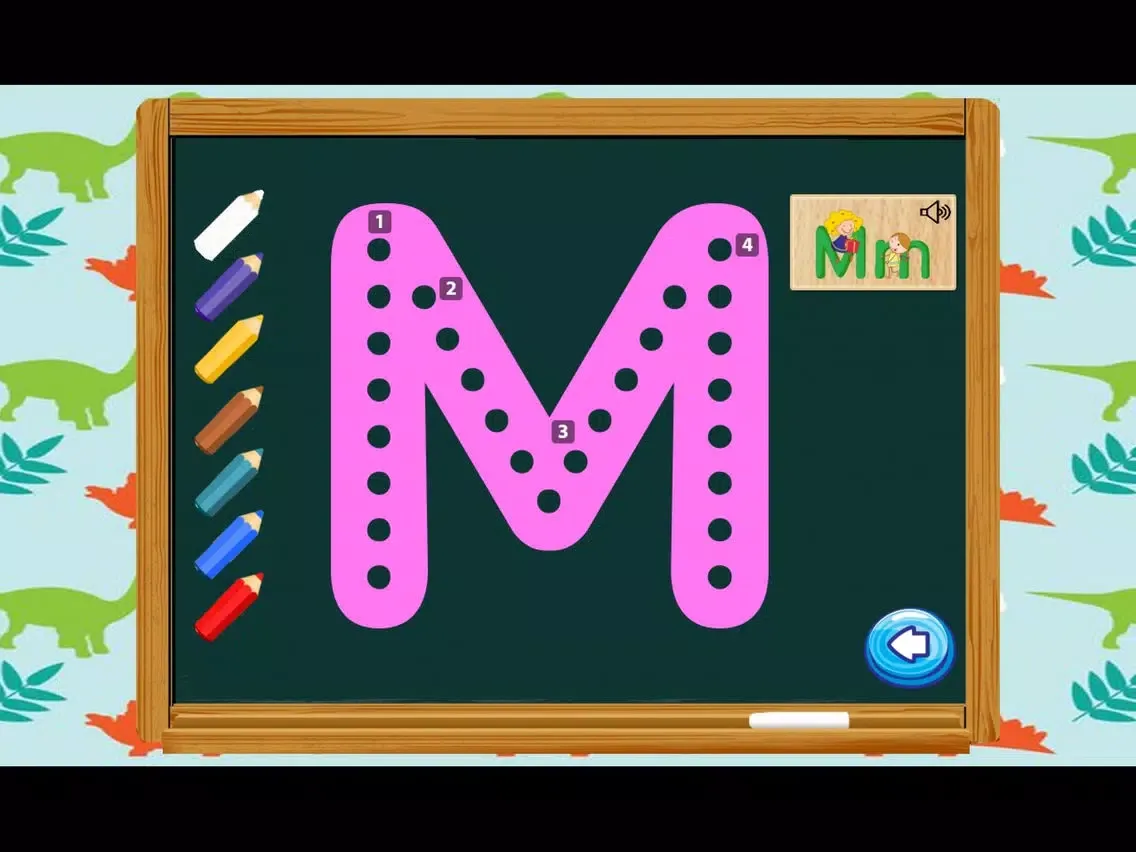 Dinosaur ABC Listening How Spelling Worksheet iPad 應用截圖