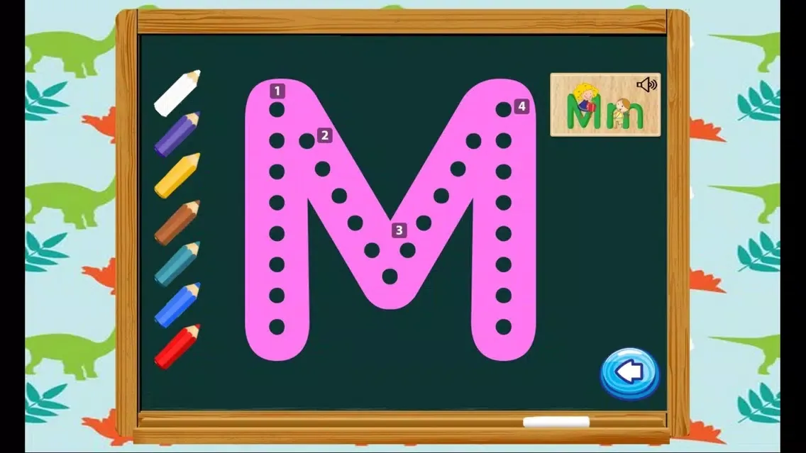 Dinosaur ABC Listening How Spelling Worksheet應用截圖