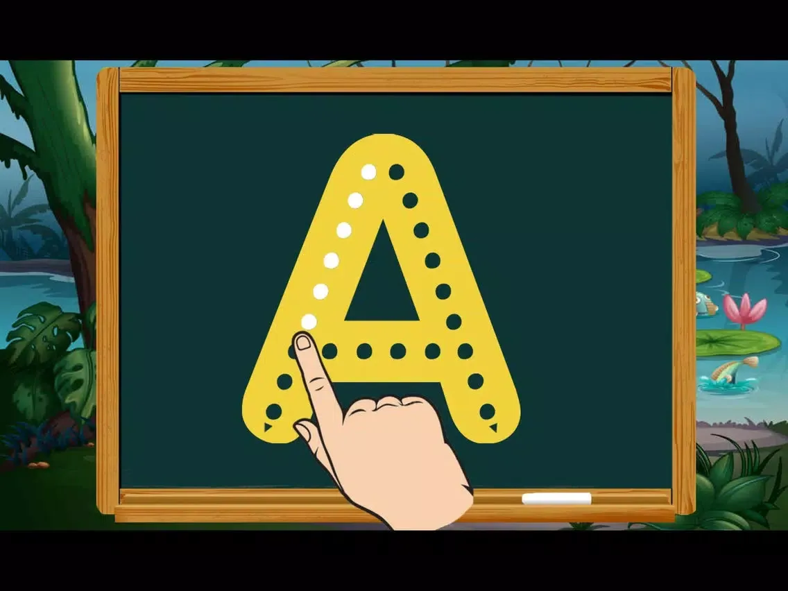 Funny ABC Dinosaurs Writing Listening Free Games iPad  سکرین شاٹس