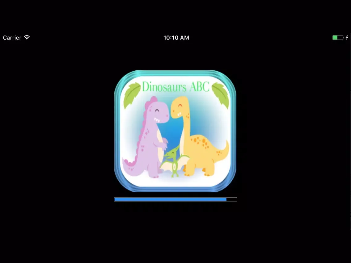 Tangkapan skrin Dinosaurs ABC Kindergarten Worksheet Listening Kid iPad 