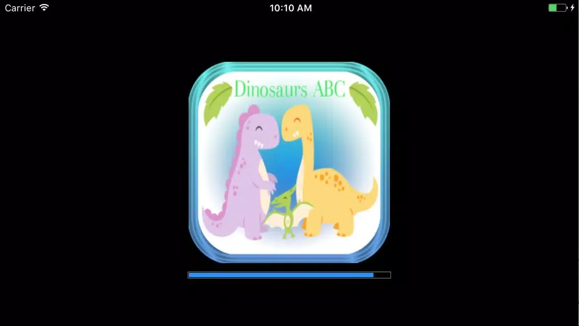 Tangkapan skrin Dinosaurs ABC Kindergarten Worksheet Listening Kid