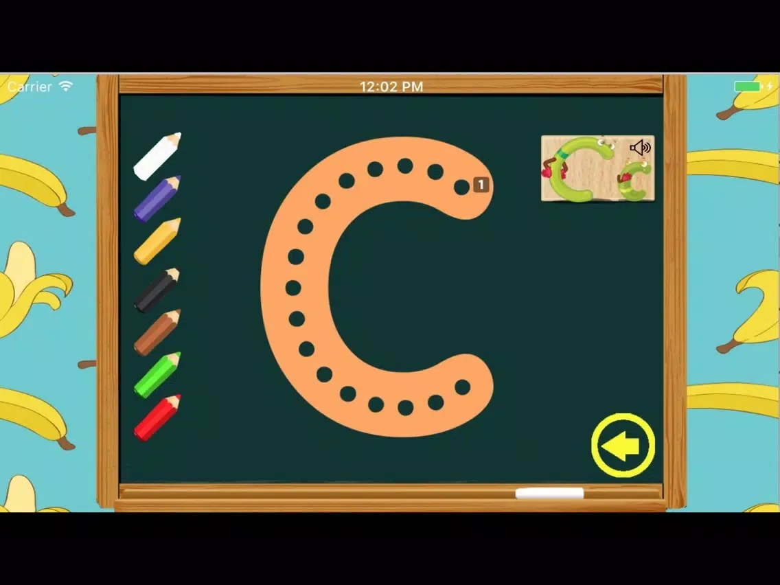 Скриншоты Baby Learning Writing ABC Fruit iPad 
