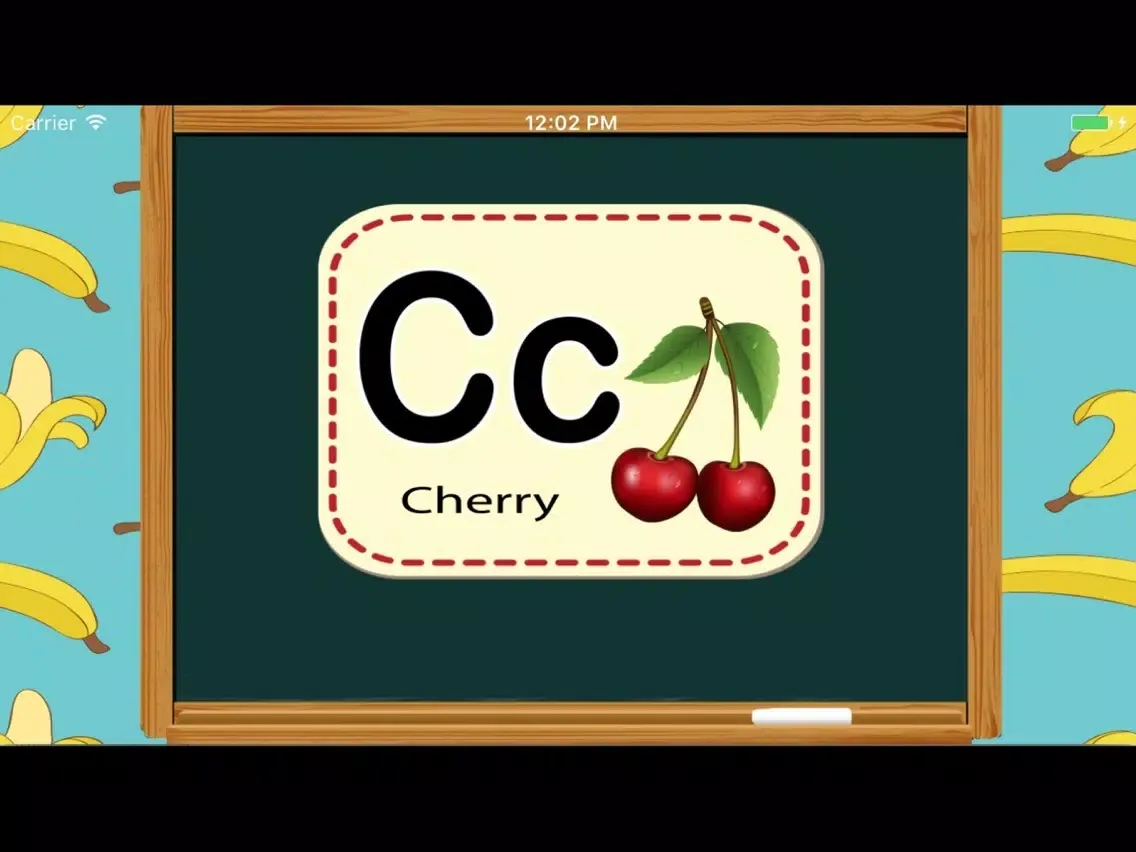 Скриншоты Baby Learning Writing ABC Fruit iPad 