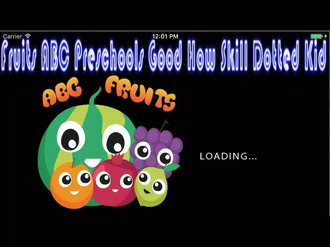 Скриншоты Baby Learning Writing ABC Fruit iPad 