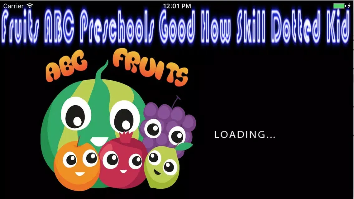 Скриншоты Baby Learning Writing ABC Fruit