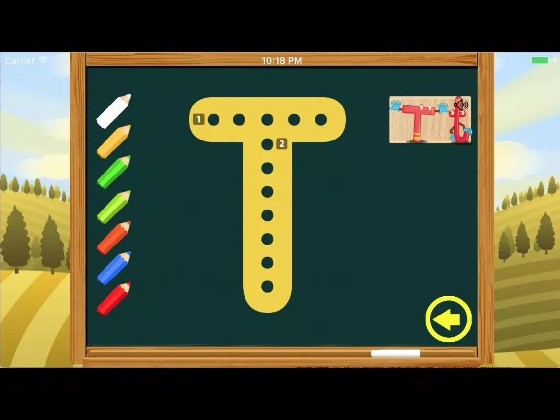 Vegetables ABC Dotted Easy Beginning Alphabets iPad  Ekran Görüntüleri