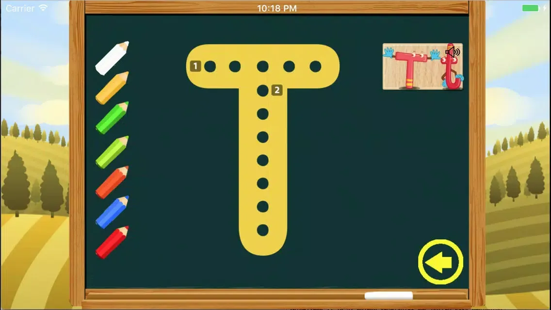 Vegetables ABC Dotted Easy Beginning Alphabets Ekran Görüntüleri