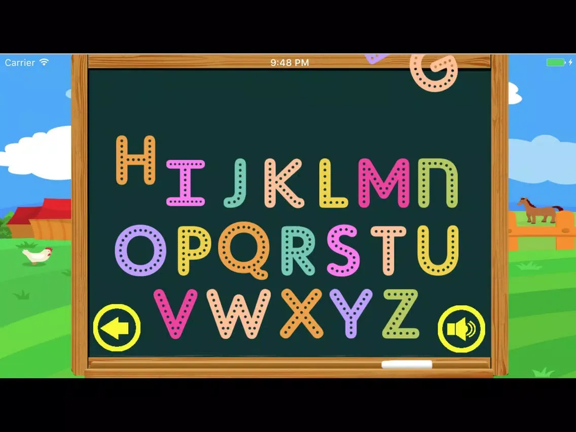 ABC Vegetables Phonics Write English Alphabets iPad  سکرین شاٹس