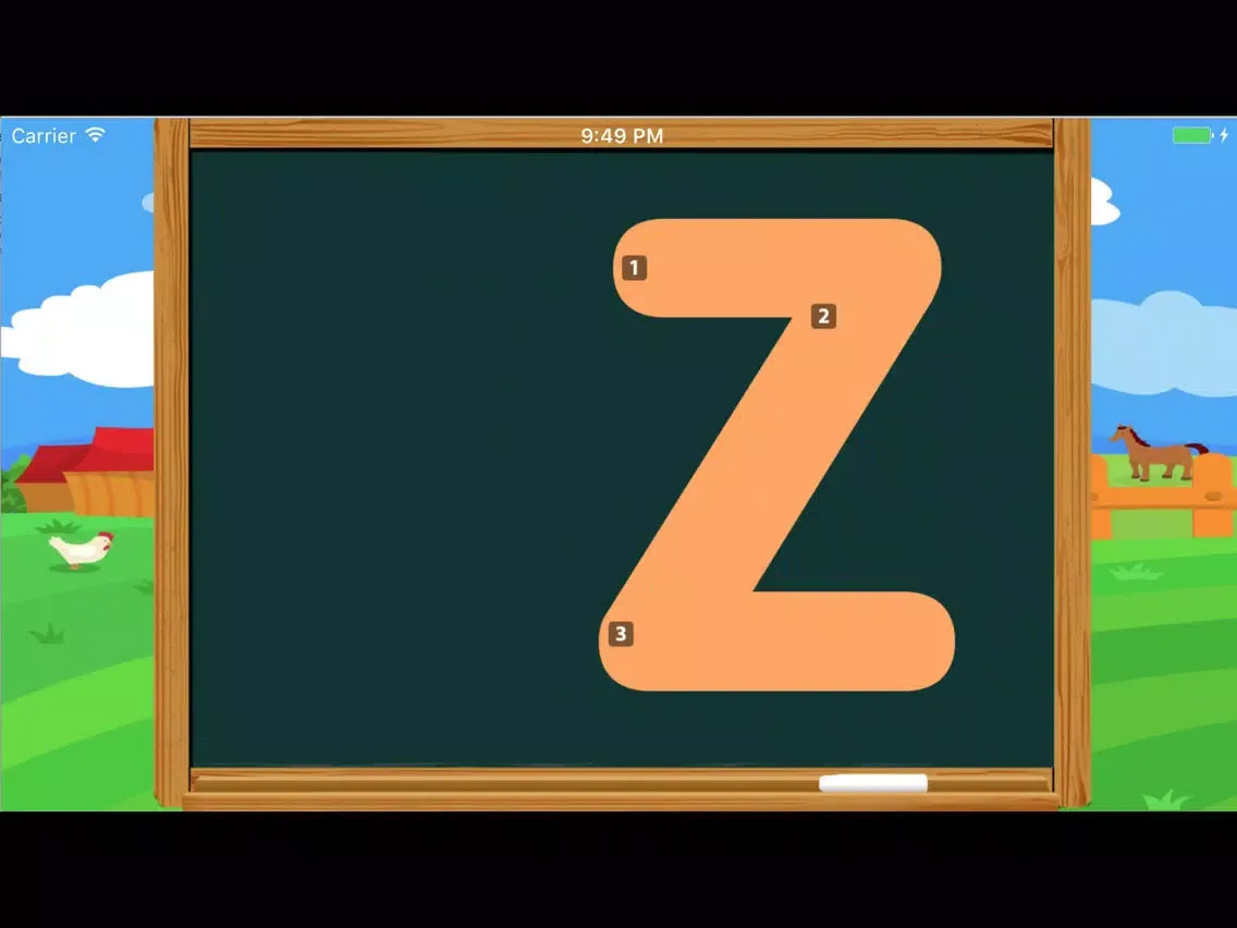 ABC Vegetables Phonics Write English Alphabets iPad  سکرین شاٹس