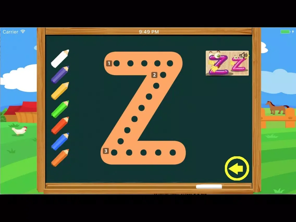 ABC Vegetables Phonics Write English Alphabets iPad  سکرین شاٹس
